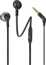 JBL Harman Tune 205 Black Wired In-Ear Headphones With Mic - Premium Sound - New - £14.67 GBP