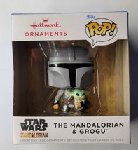 Hallmark Funko POP! Star Wars The Mandalorian &amp; Grogu (Baby Yoda) Ornament - £9.47 GBP