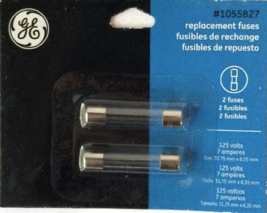 GE 7 AMP, 125 VOLT, REPLACEMENT FUSES FOR C7 &amp; C9 CHRISTMAS LIGHTS, Pack... - $4.95