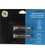 GE 7 AMP, 125 VOLT, REPLACEMENT FUSES FOR C7 &amp; C9 CHRISTMAS LIGHTS, Pack... - £3.89 GBP