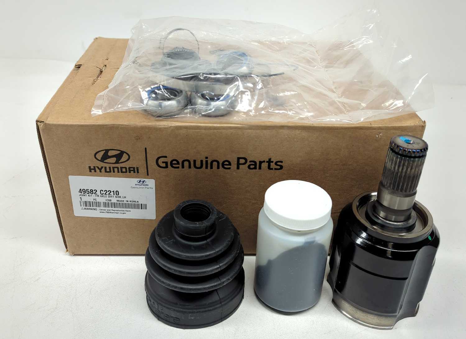 New OEM Hyundai CV Joint Repair Kit Front LH 2015-2019 Sonata 2.4L 49582... - $94.05