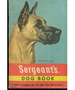 SERGEANT&#39;S DOG BOOK (1950) 40-page illustrated booklet - $13.56 CAD