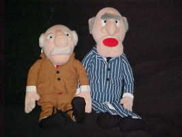 Statler and Waldorf Plush Toys One Tag From Muppet Vision 3D Disney Land Resort - £119.89 GBP