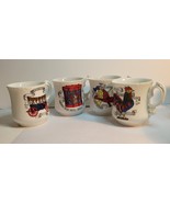 4 Royal Crown 2804 Mustache Cups - $43.00