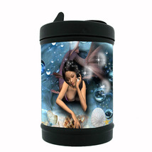 Ocean View D9 Black Metal Car Ashtray / Mini Trashcan - $12.82