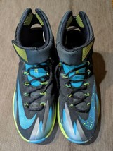 Nike Zoom Hyperrev 630913 010 Men&#39;s 8.5 Black Teal 2013 Basketball Sneak... - £32.47 GBP