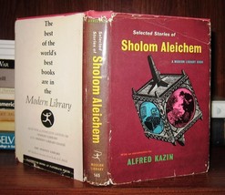 Aleichem, Sholom; Alfred Kazin Selected Stories Of Sholom Aleichem Modern Lib - £38.01 GBP