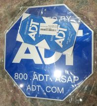 2 Security Sign Aluminum Yard Sign with 8 Window Stickers /  No Stakes - $35.00
