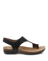 Dansko women&#39;s reece leather sandal in Black - size 36 - £63.98 GBP