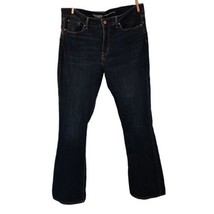 Signature by Levi Strauss &amp; Co. Boot Cut Jeans Women&#39;s 16L Blue Mid Rise 33Wx34L - £14.13 GBP