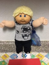 RARE Lemon Loops Blue Eyes Vintage Cabbage Patch Kid Boy Hong Kong HM#3 - £159.28 GBP