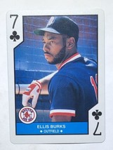 Ellis Burks 1990 MLB All Stars Playing Card Boston Red Sox Baseball Card - £0.93 GBP