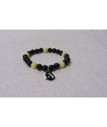 AVON COSTUME JEWELRY SPOOKY NIGHTS HALLOWEEN CAT STRETCH BRACELET NEW IN... - £4.73 GBP