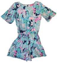 Lilly Pulitzer Ladies Britton Romper Looking Sharp (Xs) *PRE-OWNED* - £25.15 GBP