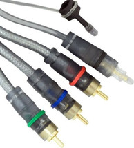GE Ultra Pro 6 Ft. Component Video &amp; Digital Optical Audio Cable RCA TOS... - £7.68 GBP