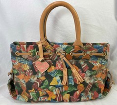 Dooney and Bourke Candy Print Purse, Coated Canvas With Leather Accents - £79.12 GBP