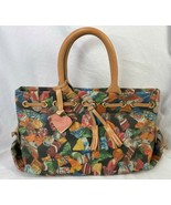 Dooney and Bourke Candy Print Purse, Coated Canvas With Leather Accents - £70.82 GBP