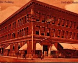 Elk&#39;s Building Sepia View Centralia Washington WA 1914 DB Postcard - $8.86