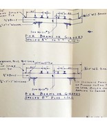 1956 Railroad Bangor Aroostook Original Blueprint Bridge Decks Girders B... - €72,38 EUR