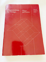 1981 PB Organizations by design: Theory and practice by Mariann; Miles J... - $78.99