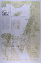 2008 NG Crucible of History, Jerusalem&#39;s Holy Ground Double-sided Map, 3... - £5.38 GBP