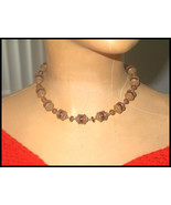 Vintage 1930s Art Deco West German Glass Necklace - €21,53 EUR
