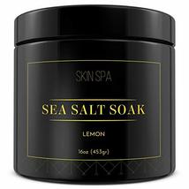 Mineral Sea Salt Soak - Lemon 16oz (453gr) - $9.79