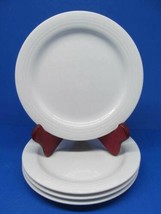 Noritake Arctic White 4000 Set Of Four 7&quot; Dessert Plates Good Condition - £31.69 GBP