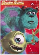 Monsters Inc Scare Team Disney Pixar Poster 22.375x34&#39;&#39; Inch - £13.14 GBP