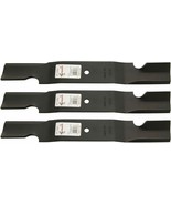 3 Lawn Mower Blade Set for Grasshopper 3452 6052 9852 52&quot; Deck Bush Hog ... - $108.65 CAD
