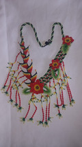 Traditional &amp; Colorful Shamanic Amazon jungle Necklace, Indigenous Desin... - $83.78