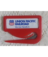 Union Pacific Railroad Advertising Letter Opener Red Plastic - £9.73 GBP
