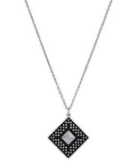Montana Silversmith Silver and Black Diamond Necklace on chain - $24.68 CAD