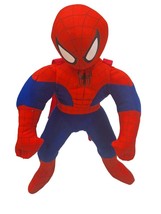 Marvel Bioworld SPIDER-MAN 18&quot; Plush Kids&#39; Backpack Small Pocket NEW - £15.54 GBP
