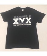 Maroon 5 T Shirt XMX Los Angeles Hardcore Mens Size Medium Black Adam Le... - $10.95