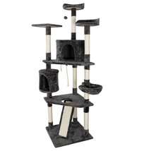 79&quot; Cat Tree Tower Activity Center Large Playing House Condo Scratching Posts - £103.90 GBP