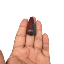 7.1g, 1.6&quot;x 0.7&quot; Sonora Sunset Chrysocolla Cuprite Cabochon from Mexico,SC166 - £9.10 GBP