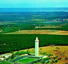 Citrus Tower Birds Eye View Clermont Florida FL UNP Chrome Postcard - £2.19 GBP