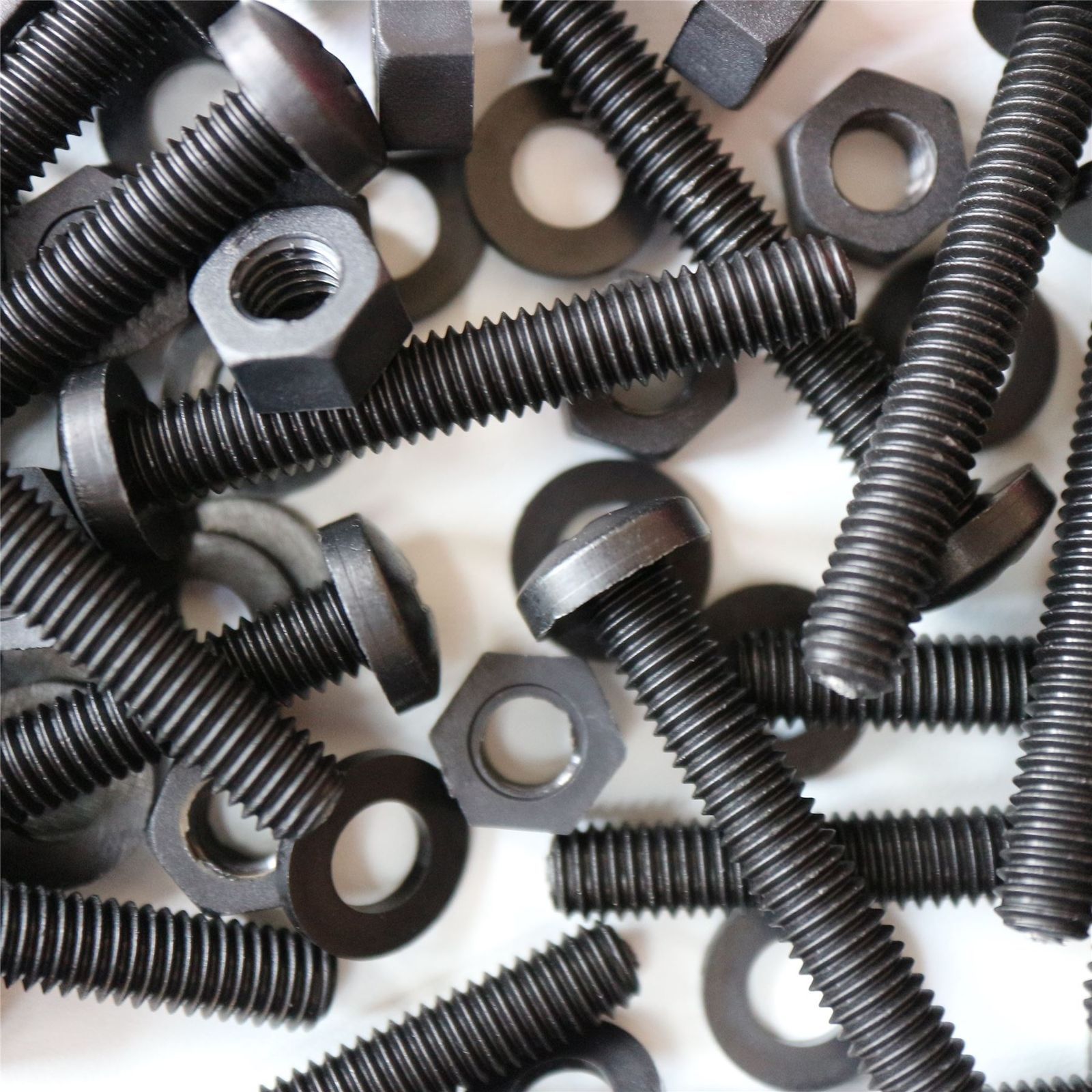 20x Black Screws Plastic Nuts &amp; Bolts, Washers,M6 x 60mm, Anti-Corrosion - $18.18