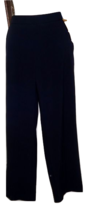 Nwot - Dana Buchman Navy Blue Polyester/Rayon/Spandex Pull On Pants - Size 6 S - £11.20 GBP