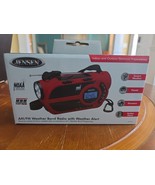 Jensen JEP-650 AM/FM Weather Band Radio With Weather Alert, Red Color - $47.73 CAD