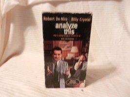 Analyze This (VHS, 2000, Collectors Edition) Billy Crystal, Robert DeNiro - £7.07 GBP