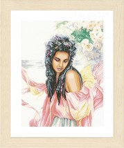 Counted Cross Stitch Kit &quot;Day Dreaming&quot; By Lanarte - £59.20 GBP
