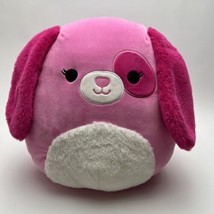 Squishmallows 14” Sager Pink Dog Plush Kellytoy Stuffed Animal - £13.62 GBP