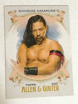 Shinsuke Nakamura WWE wrestling 2021 Topps Heritage trading Card #AG-21 - £1.99 GBP