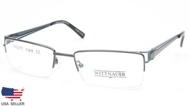 New Wittnauer Blaise Gunmetal /TEAL Eyeglasses Glasses Frame 52-18-135 B30mm - £60.98 GBP