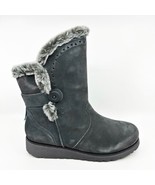 Skechers Keepsakes Wedge Cozy Peak Gray Womens Size 9.5 Winter Boots Shoes - £55.02 GBP
