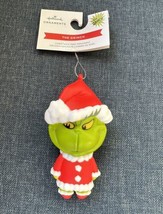 2023 Hallmark How The Grinch Stole Christmas 3.5” PVC Vinyl Green Ornament New! - £14.38 GBP