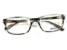 Robert Mitchel Eyeglasses Frames RM 5002 SMK Black Grey Rectangular 55-1... - $634.42 MXN