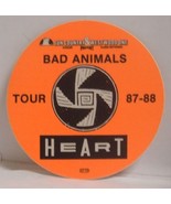 HEART (ANN &amp; NANCY WILSON) - ORIGINAL CONCERT TOUR CLOTH BACKSTAGE PASS - $10.00